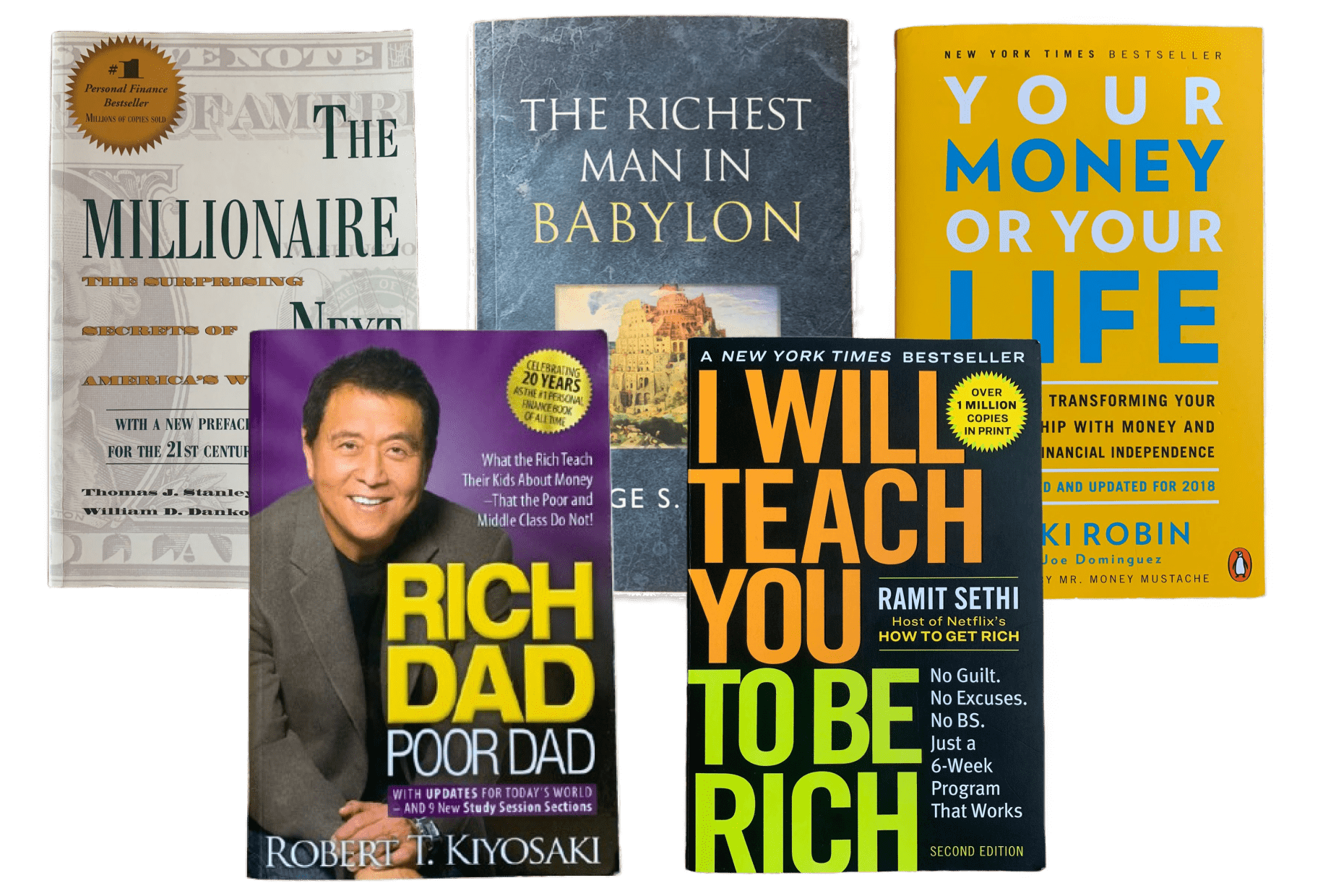 Recommended personal finance books.