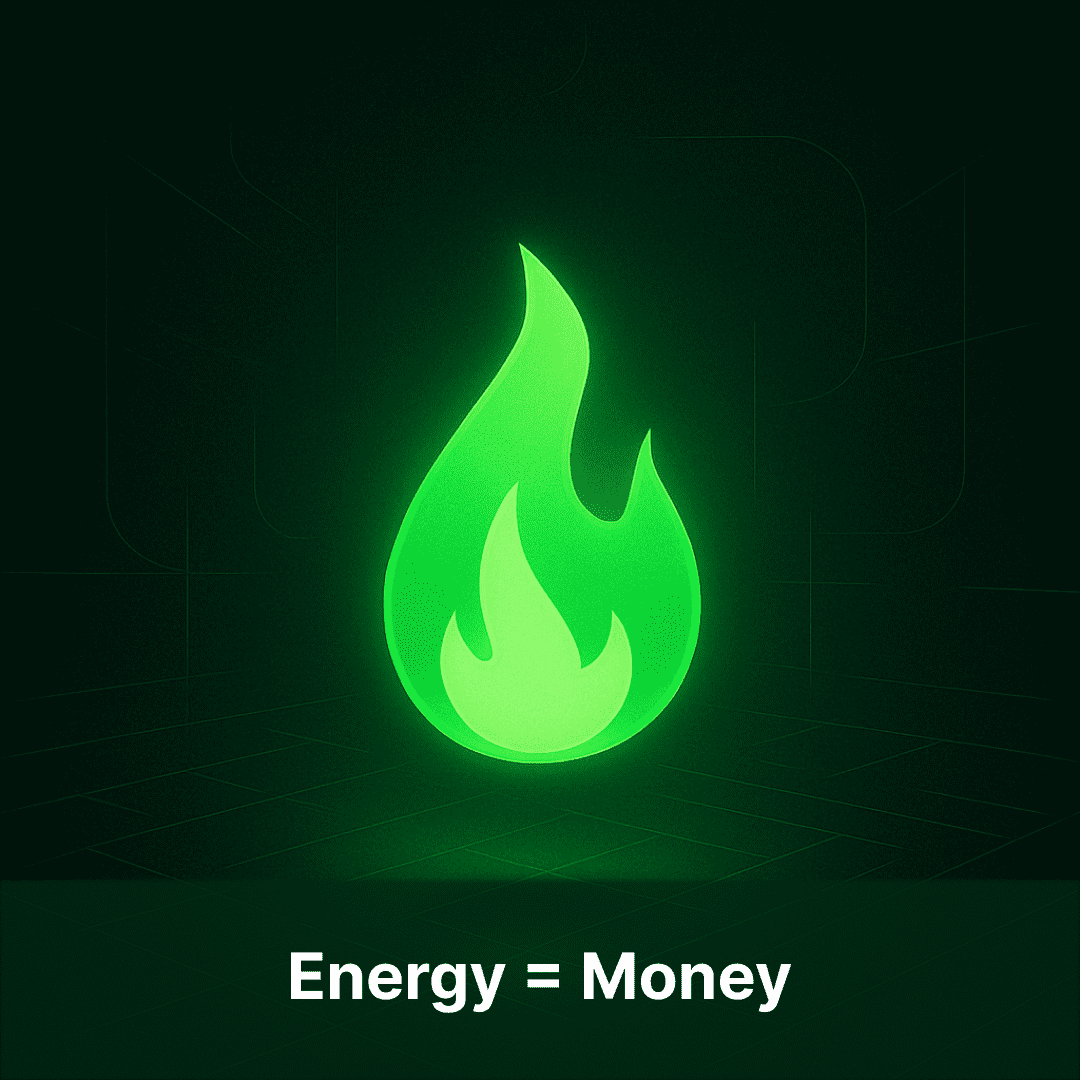 Energy = Money cover image